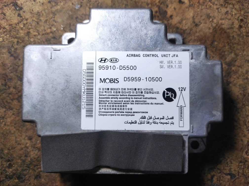 95910-D5500 Kia Optima 2019Y 95256 CRASH+CLEAR SRS.rar